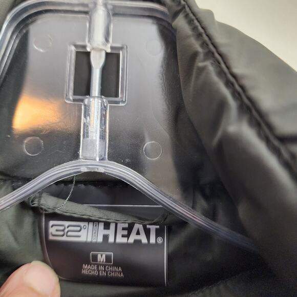 32 degrees heat hooded 4-way stretch packable puffer jacket woman's size medium - Picture 3 of 13